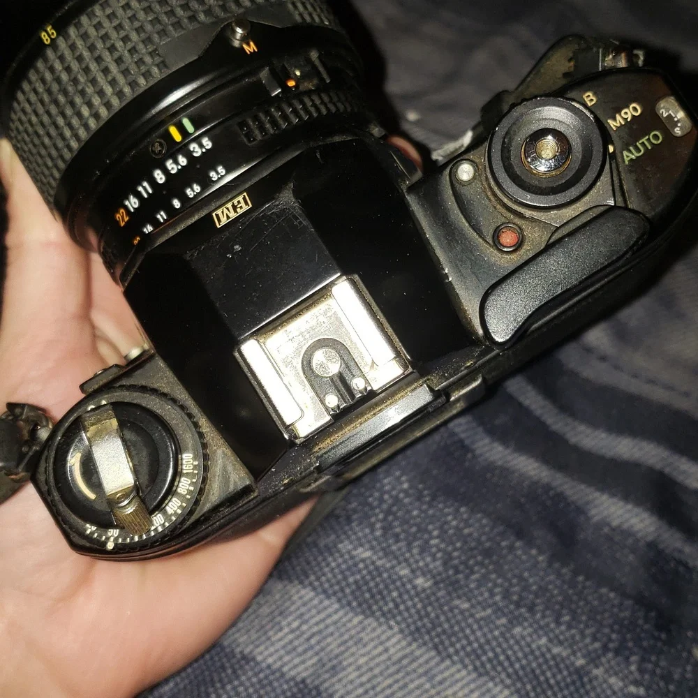 Nikon film camera